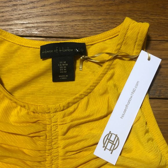 House of Harlow 1960 Ruched Crop Top - Picture 4 of 4